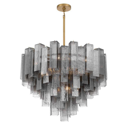 Metropolitan Torvento 15 Light 33" Wide Abstract Pendant