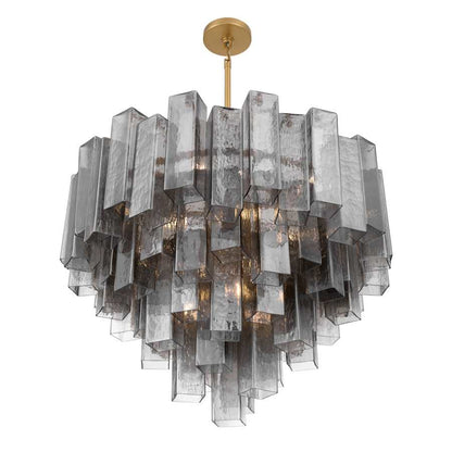 Metropolitan Torvento 15 Light 33" Wide Abstract Pendant
