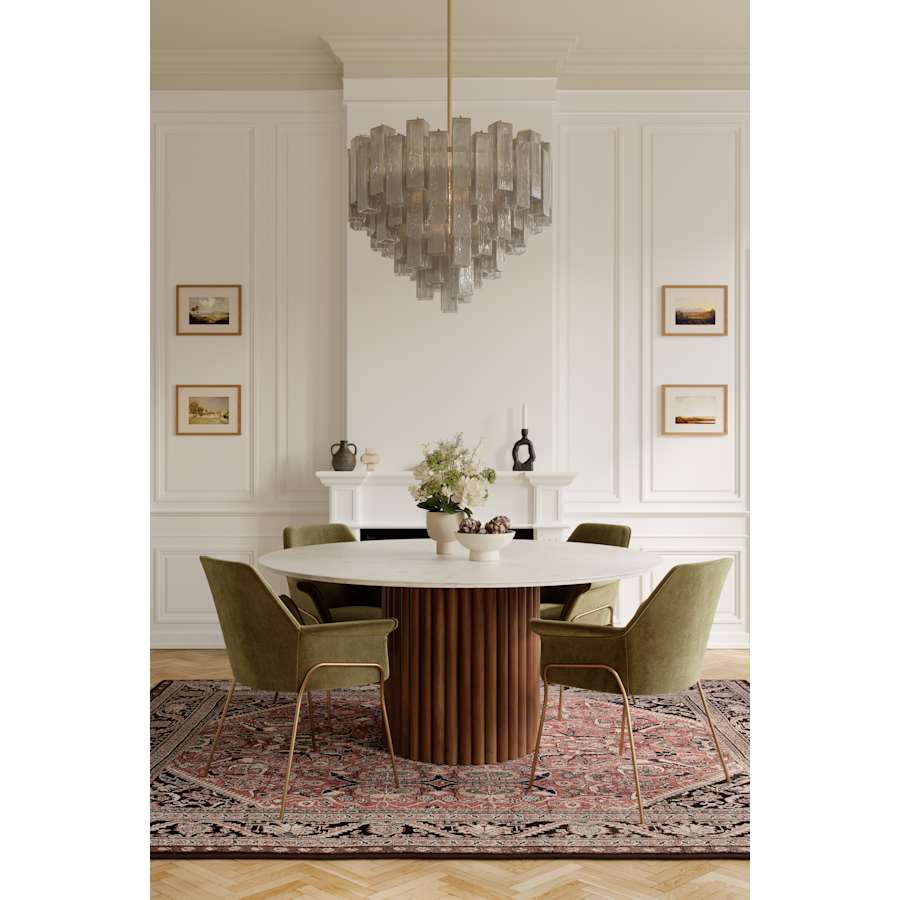 Metropolitan Torvento 15 Light 33" Wide Abstract Pendant