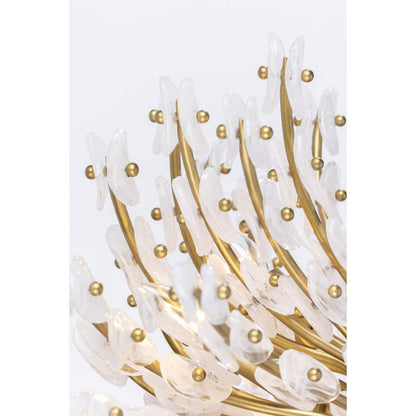 Metropolitan Sorra 14 Light 40" Wide Antler Abstract Chandelier
