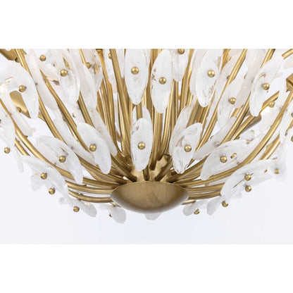 Metropolitan Sorra 14 Light 40" Wide Antler Abstract Chandelier