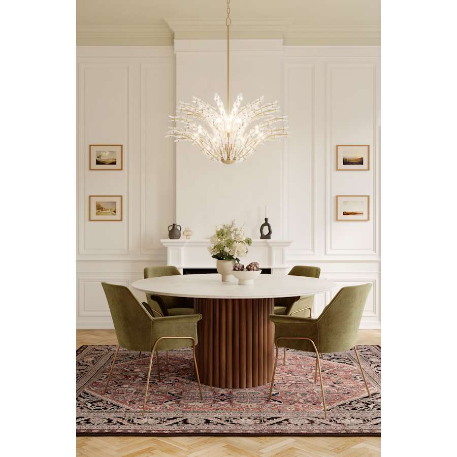 Metropolitan Sorra 14 Light 40" Wide Antler Abstract Chandelier