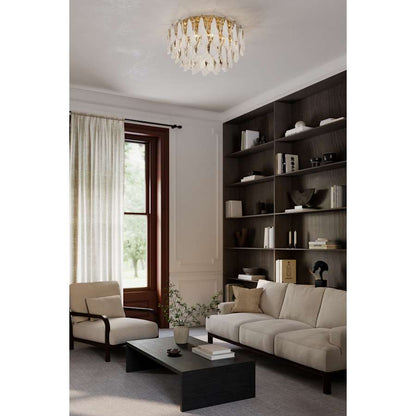 Metropolitan Verla Crest 11 Light 31" Wide Flush Mount Waterfall Ceiling Fixture