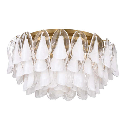 Metropolitan Verla Crest 11 Light 31" Wide Flush Mount Waterfall Ceiling Fixture