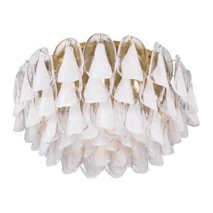 Metropolitan Verla Crest 11 Light 31" Wide Flush Mount Waterfall Ceiling Fixture
