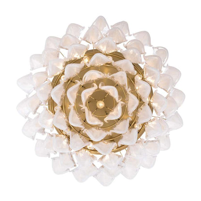 Metropolitan Verla Crest 11 Light 31" Wide Flush Mount Waterfall Ceiling Fixture