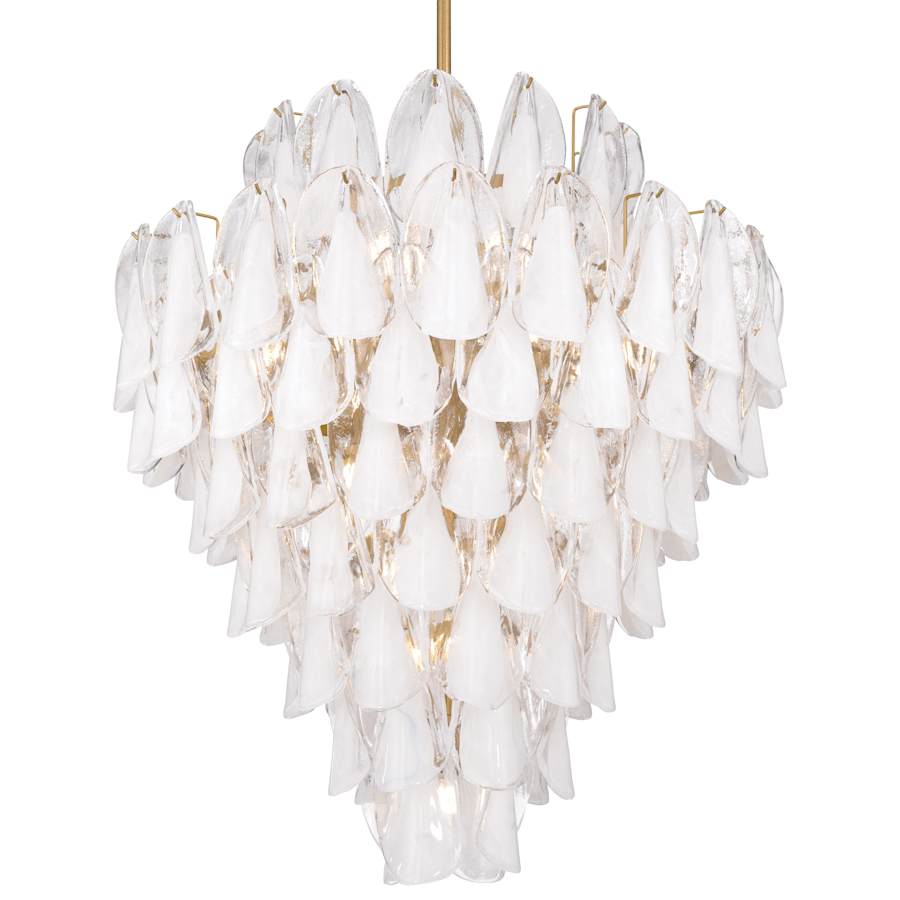 Metropolitan Verla Crest 21 Light 33" Wide Waterfall Chandelier
