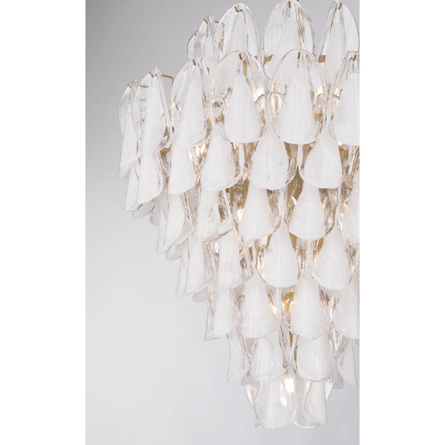 Metropolitan Verla Crest 21 Light 33" Wide Waterfall Chandelier