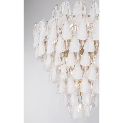 Metropolitan Verla Crest 21 Light 33" Wide Waterfall Chandelier