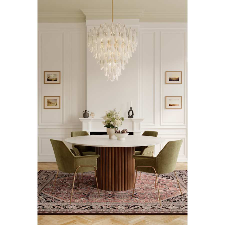 Metropolitan Verla Crest 21 Light 33" Wide Waterfall Chandelier