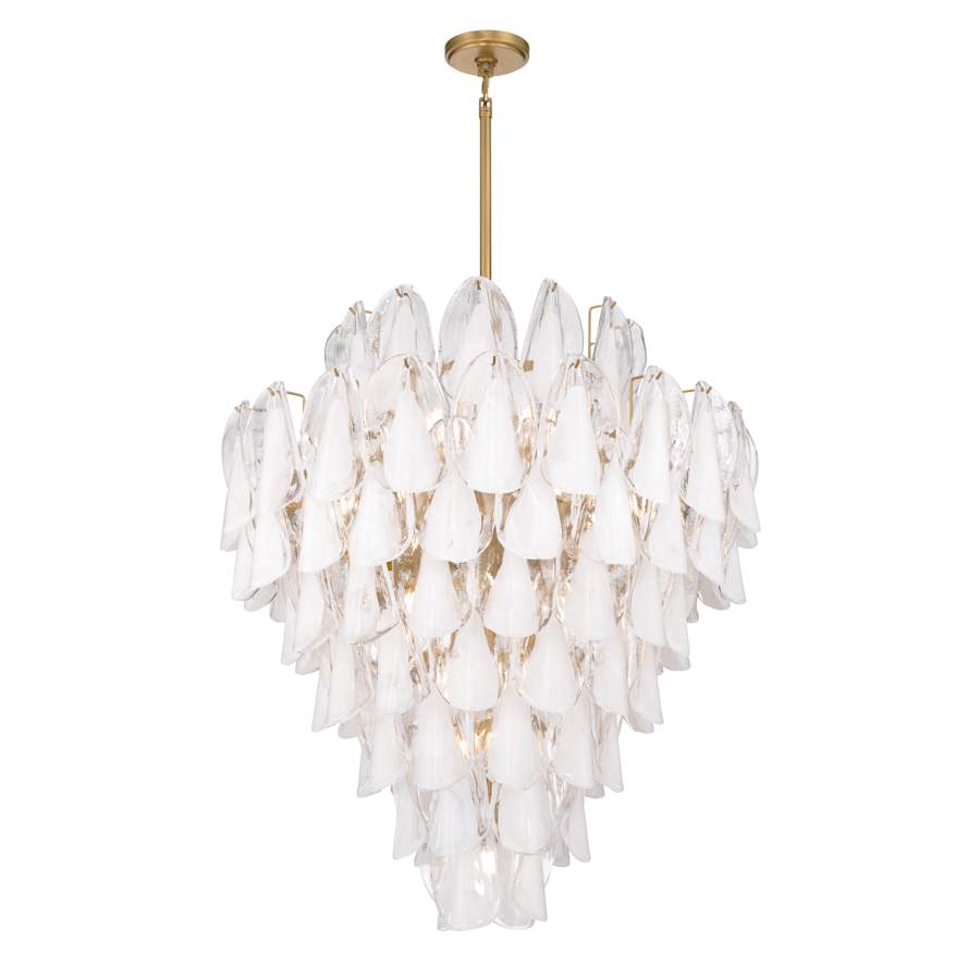 Metropolitan Verla Crest 21 Light 33" Wide Waterfall Chandelier