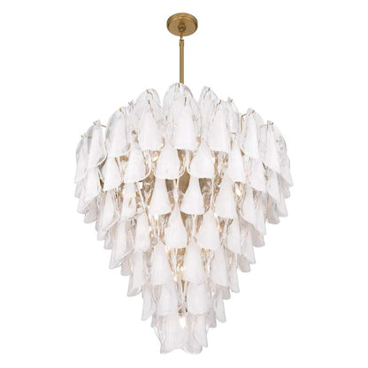 Metropolitan Verla Crest 21 Light 33" Wide Waterfall Chandelier