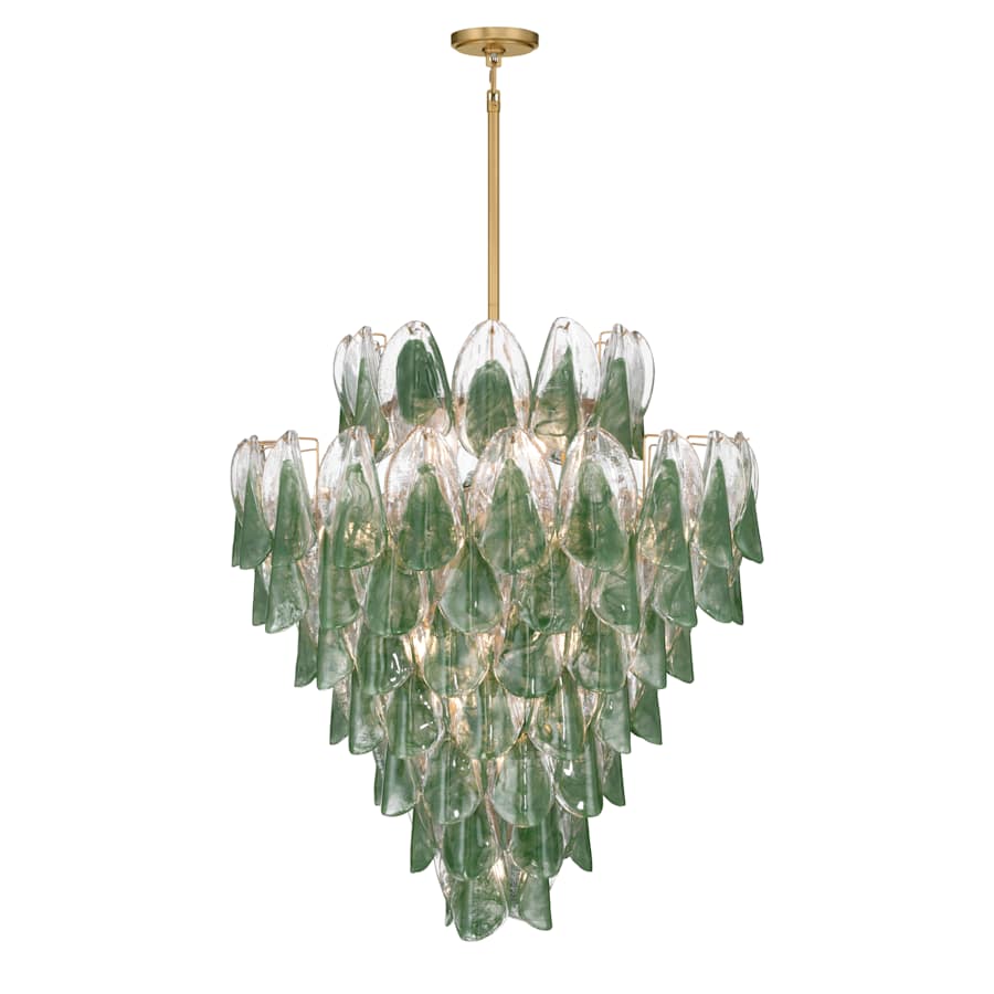 Metropolitan Verla Crest 21 Light 33" Wide Abstract Pendant