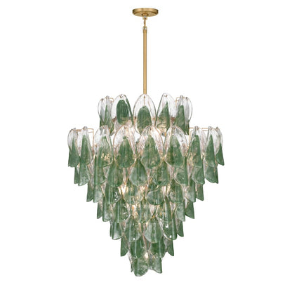 Metropolitan Verla Crest 21 Light 33" Wide Abstract Pendant