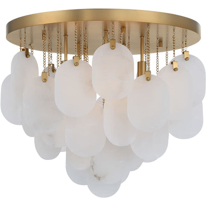 Metropolitan Velisse 5 Light 24" Wide Semi-Flush Waterfall Ceiling Fixture