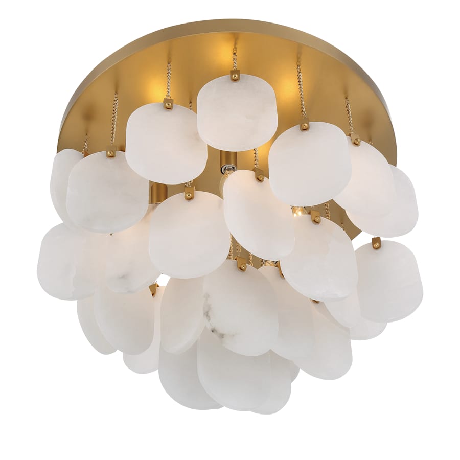 Metropolitan Velisse 5 Light 24" Wide Semi-Flush Waterfall Ceiling Fixture