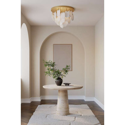 Metropolitan Velisse 5 Light 24" Wide Semi-Flush Waterfall Ceiling Fixture