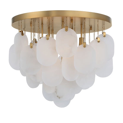 Metropolitan Velisse 5 Light 24" Wide Semi-Flush Waterfall Ceiling Fixture