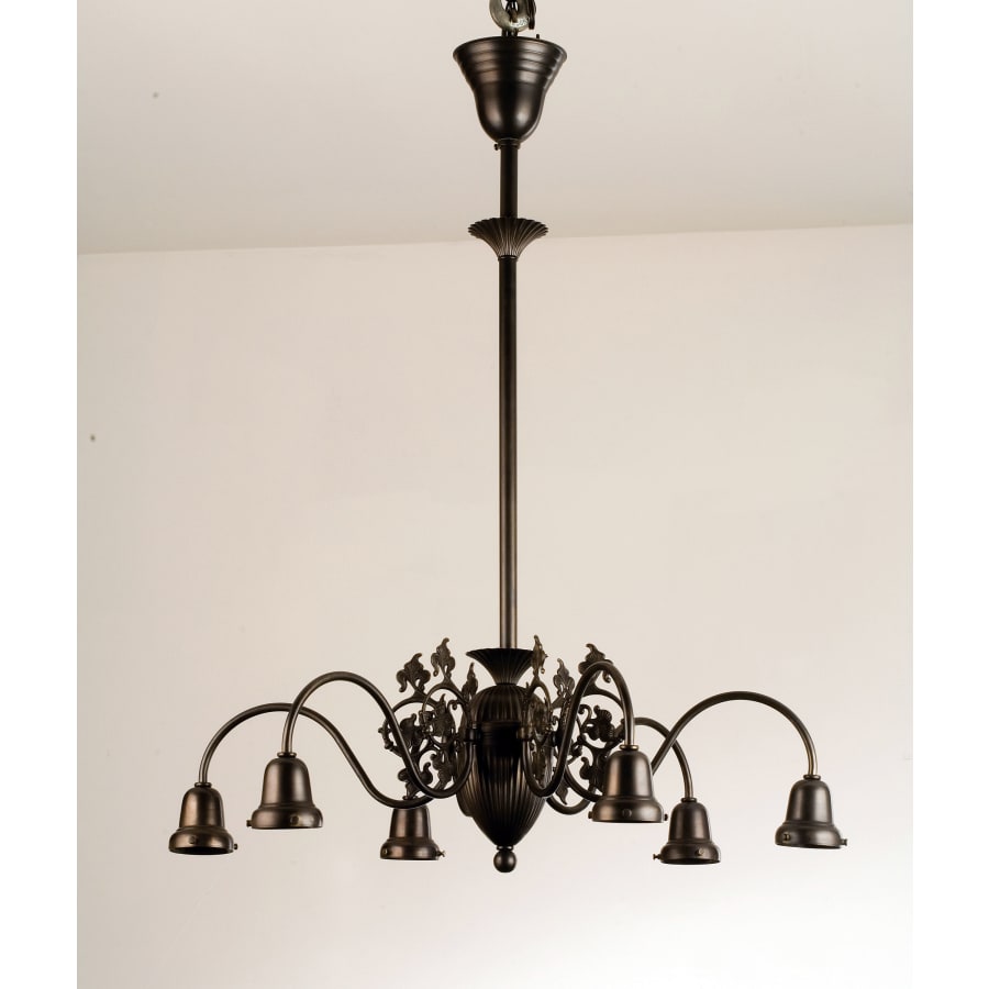 Meyda Tiffany Early Electric 6 Light 27-1/2" Wide Chandelier