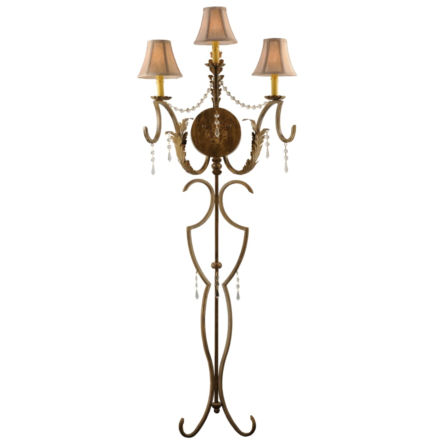 Meyda Tiffany 20" W Old Broadway 3 Light Wall Sconce