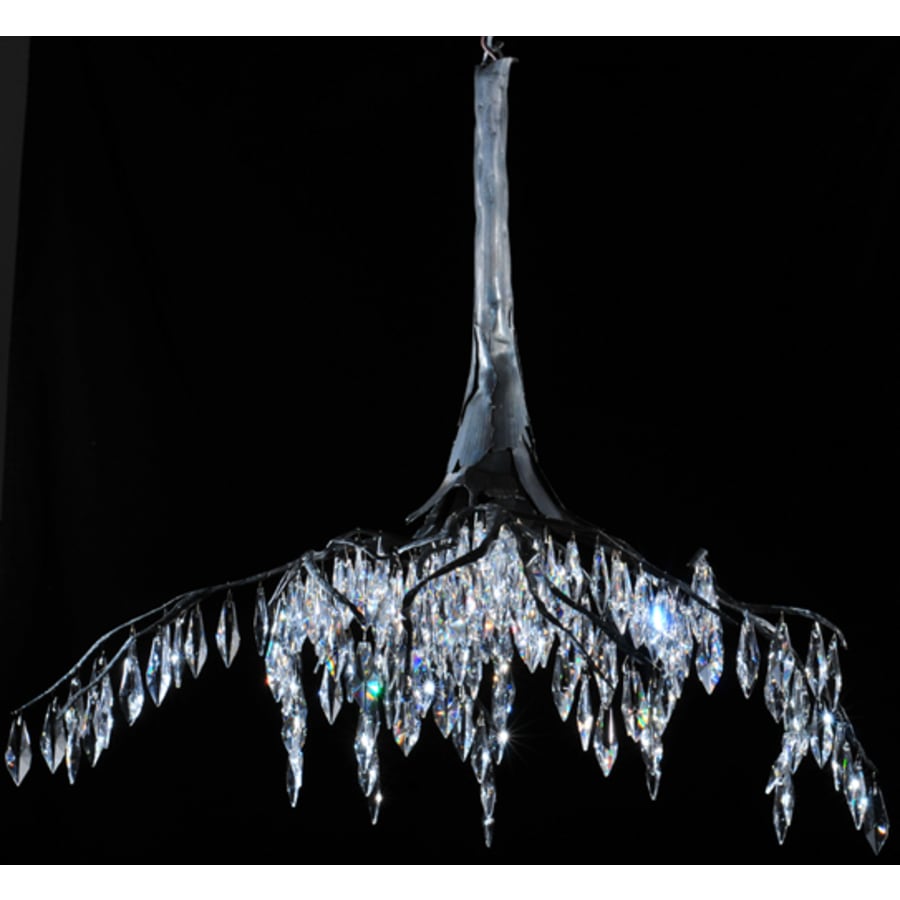 Meyda Tiffany Winter at Stillwater 32" Wide Crystal Waterfall Chandelier