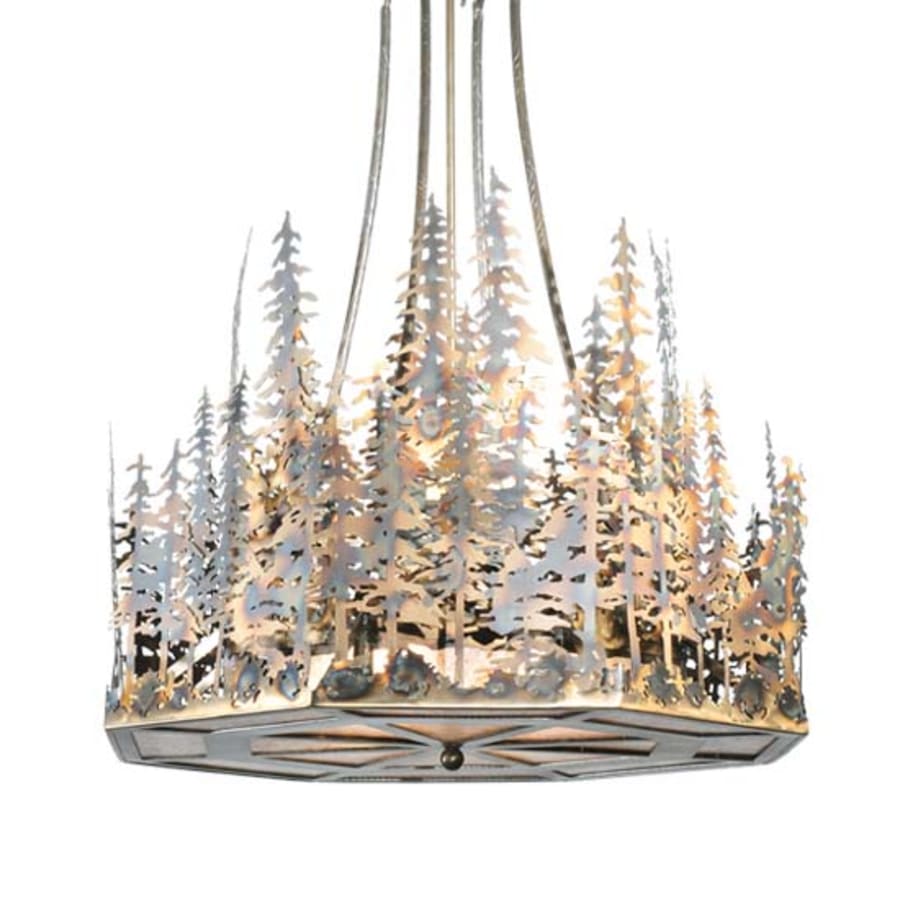 Meyda Tiffany Pine Lake 4 Light 30" Wide Chandelier