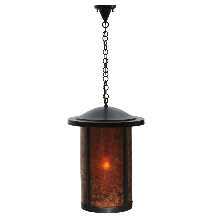 Meyda Tiffany 18" W Fulton Plain Hanging Lantern Pendant