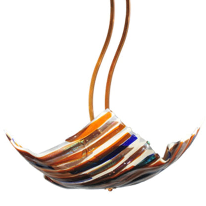 Meyda Tiffany Metro Fusion 3 Light 28" Wide Pendant
