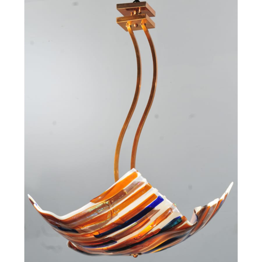 Meyda Tiffany Metro Fusion 3 Light 28" Wide Pendant