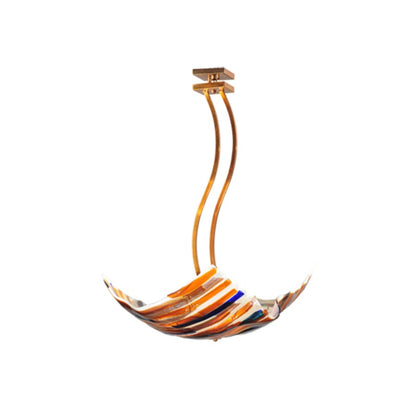 Meyda Tiffany Metro Fusion 3 Light 28" Wide Pendant