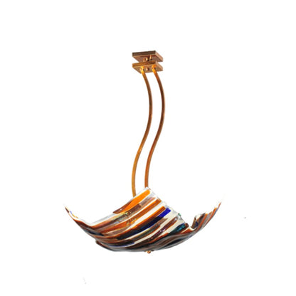 Meyda Tiffany Metro Fusion 3 Light 28" Wide Pendant