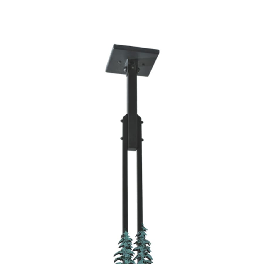 Meyda Tiffany Tall Pines 3 Light 46" Wide Linear Pendant
