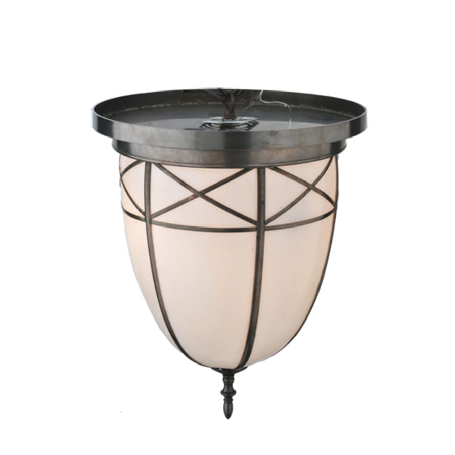 Meyda Tiffany Borough Hall 2 Light 16" Wide Semi-Flush Ceiling Fixture