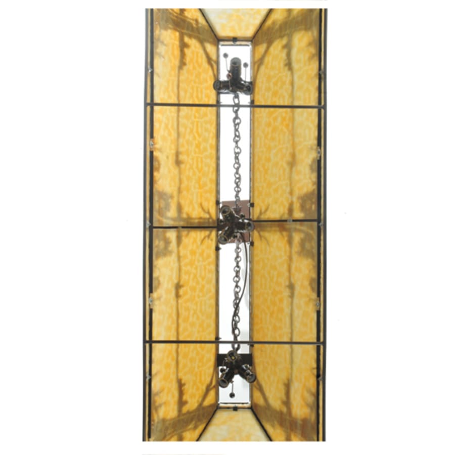 Meyda Tiffany Quiet Pond 9 Light 61" Wide Linear Pendant