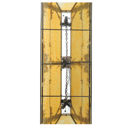 Meyda Tiffany Quiet Pond 9 Light 61" Wide Linear Pendant