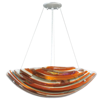 Meyda Tiffany Metro 3 Light 24" Wide Pendant