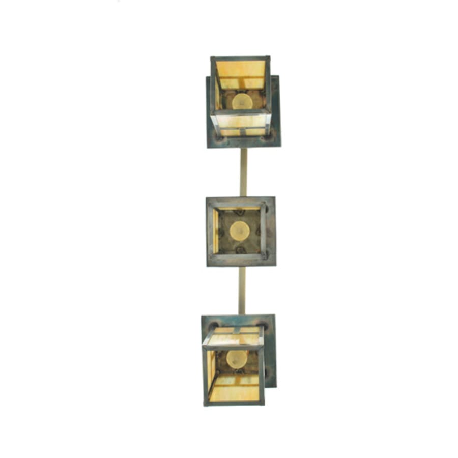 Meyda Tiffany Mission 3 Light 38" Wide Linear Pendant