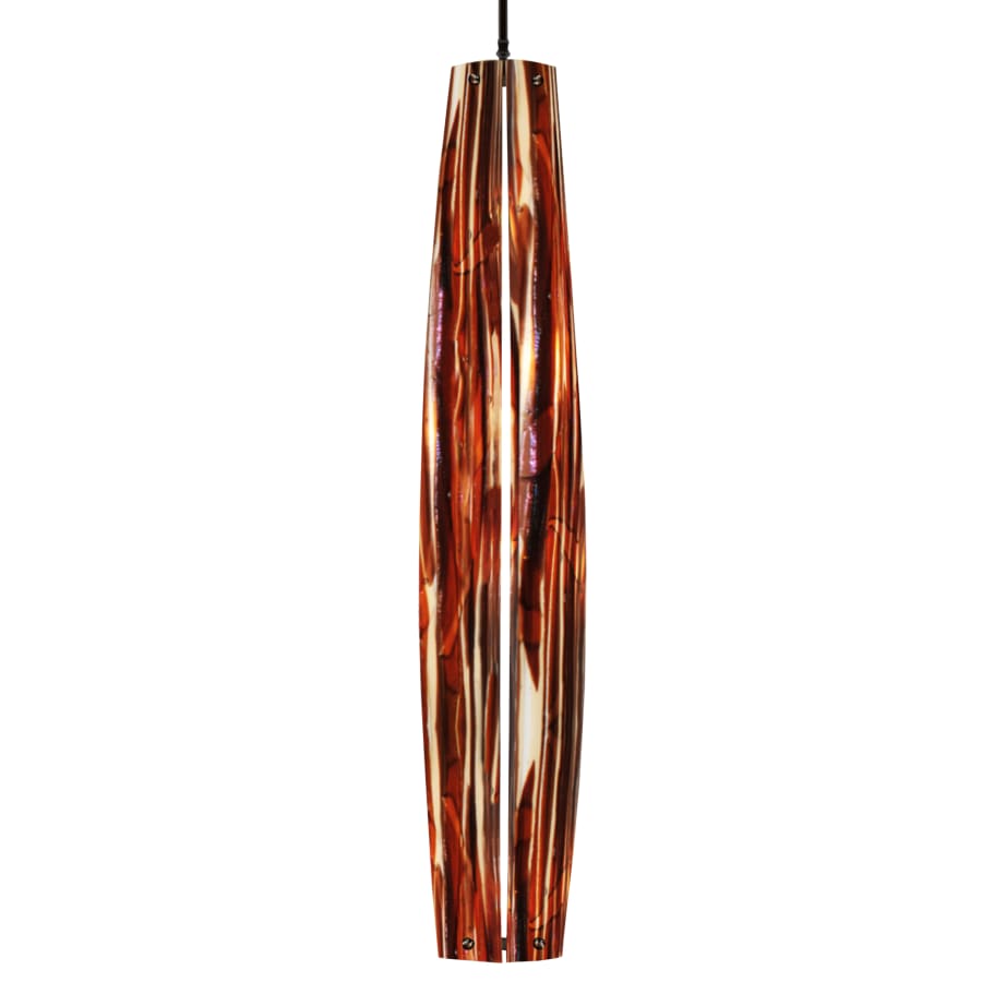 Meyda Tiffany 7.5" W Marina Fused Glass Mini Pendant