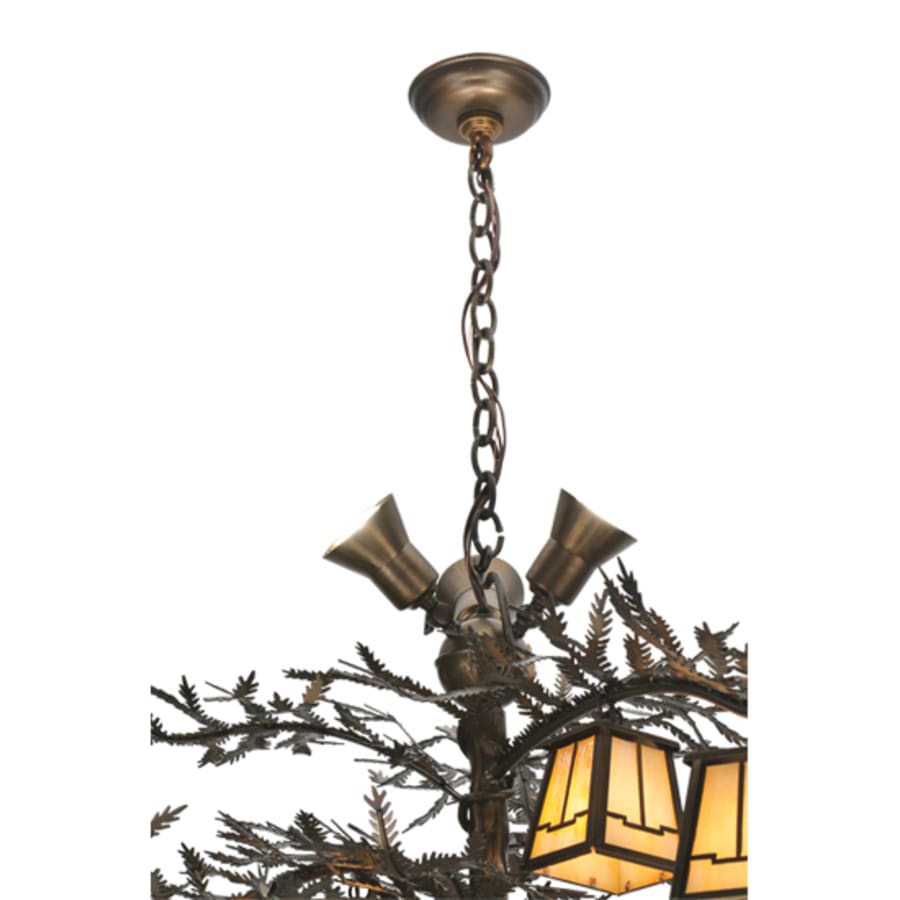 Meyda Tiffany Pine Branch Valley View 15 Light 52" Wide Chandelier