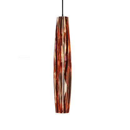 Meyda Tiffany 6" W Marina Fused Glass Mini Pendant