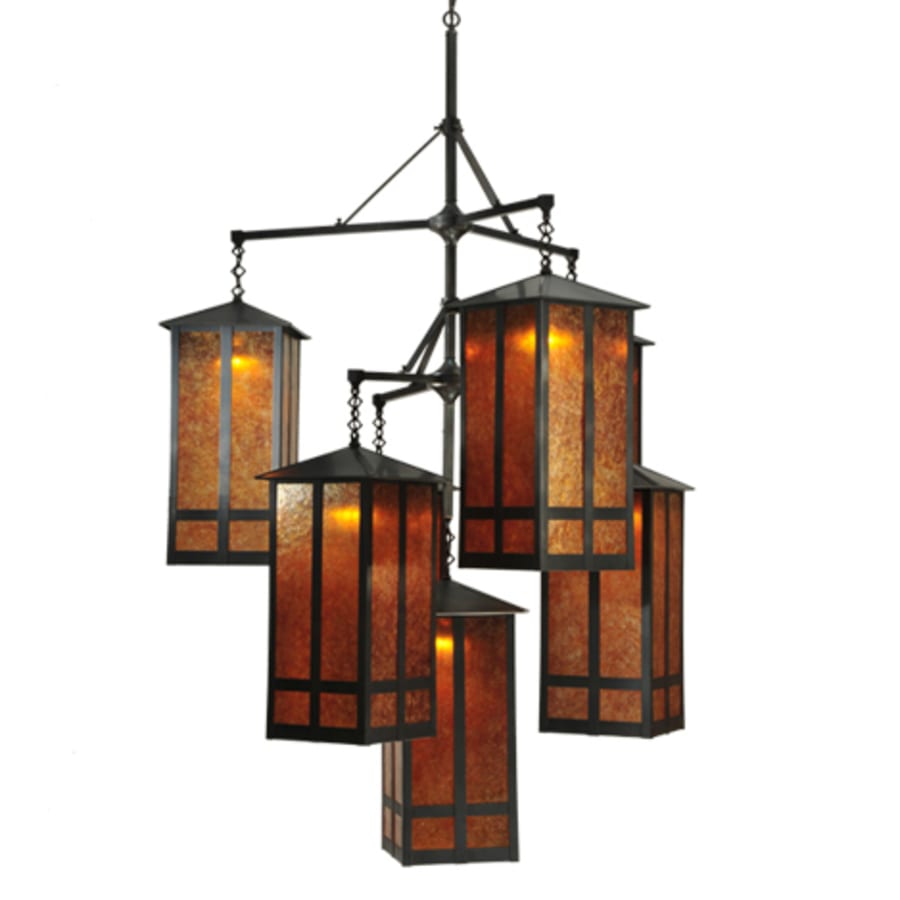 Meyda Tiffany Church Street 7 Light 58" Wide Chandelier