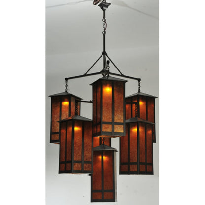 Meyda Tiffany Church Street 7 Light 58" Wide Chandelier