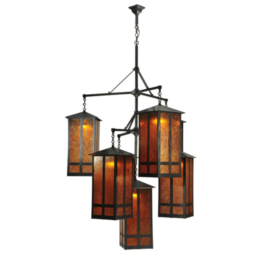 Meyda Tiffany Church Street 7 Light 58" Wide Chandelier