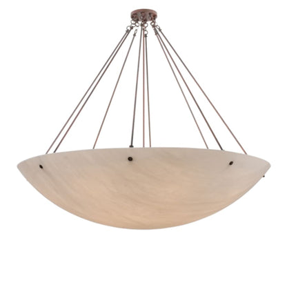 Meyda Tiffany Madison 16 Light 69" Wide Semi-Flush Bowl Ceiling Fixture