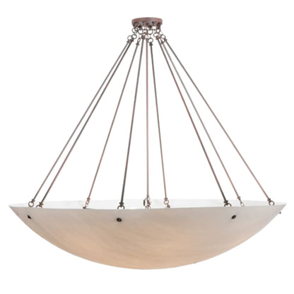 Meyda Tiffany Madison 16 Light 69" Wide Semi-Flush Bowl Ceiling Fixture
