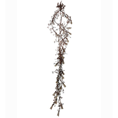 Meyda Tiffany Vinca Vine 30 Light 54" Wide Wrought Iron Waterfall Chandelier