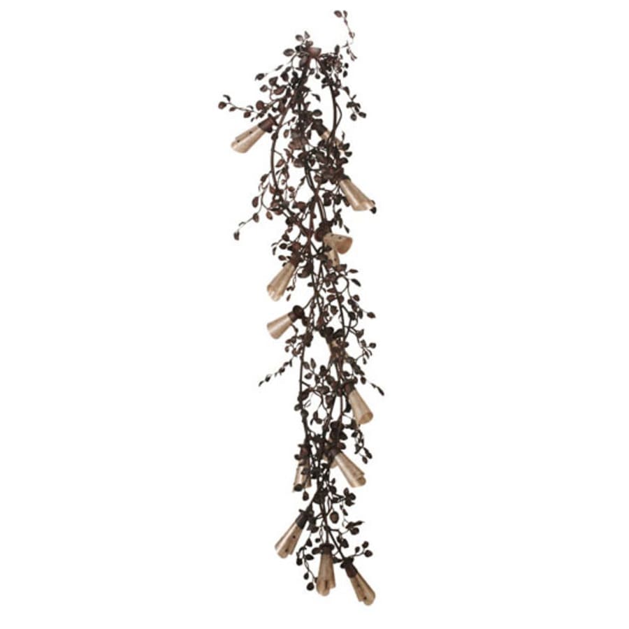 Meyda Tiffany Vinca Vine 30 Light 54" Wide Wrought Iron Waterfall Chandelier