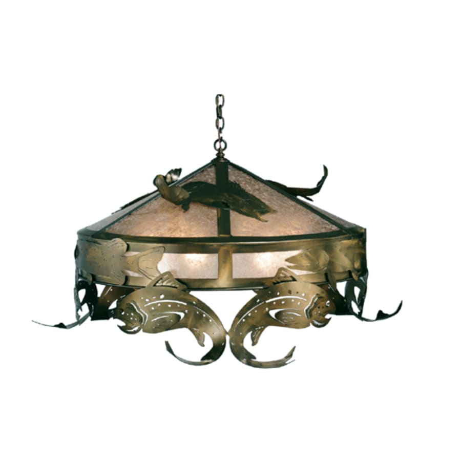 Meyda Tiffany Catch of the Day 6 Light 48" Wide Pendant