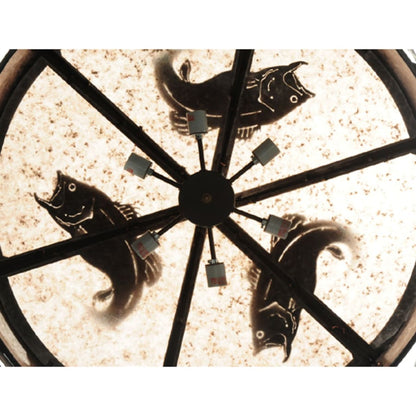 Meyda Tiffany Catch of the Day 6 Light 48" Wide Pendant
