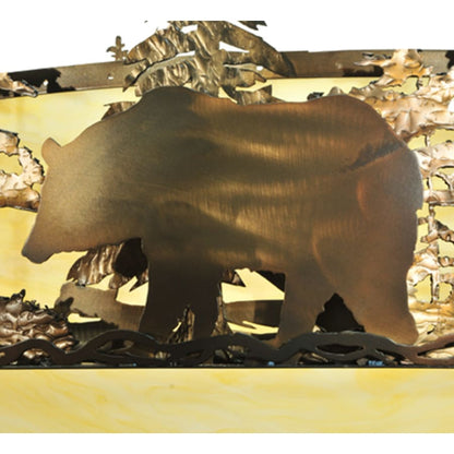Meyda Tiffany Wildlife 10 Light 62" Wide Pendant